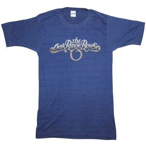 Vintage 1980s Oak Ridge Boys Blue Single Stitch T-Shirt Men's Medium